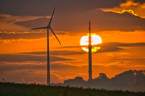 Sonnenaufgang in Wahmbeckerheide